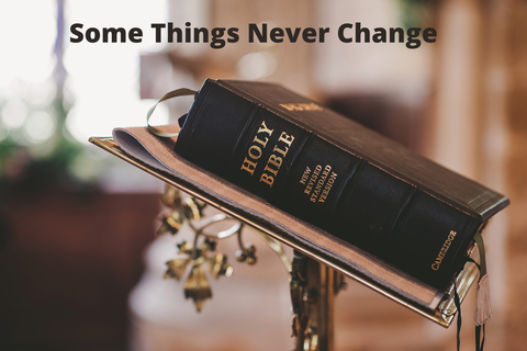 God's Word Never Changes